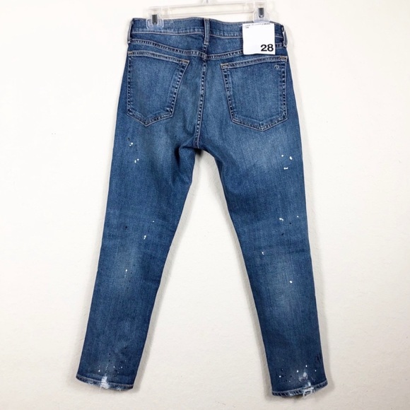 rag & bone | Jeans | Rag Bone Dre Capri Paint Splatter Jeans | Poshmark